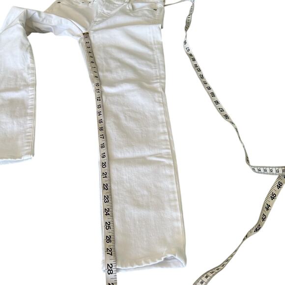 CITIZENS OF HUMANITY ROCKET ANKLE MID RISE SKINNY JEANS WHITE - Size 26 WOMAN - Picture 8 of 9